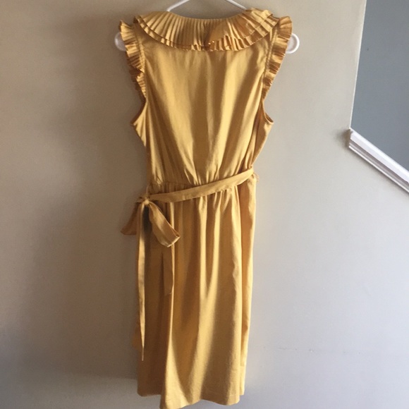 Max and Cleo Pleated Ruffle faux wrap Dress - Picture 5 of 6